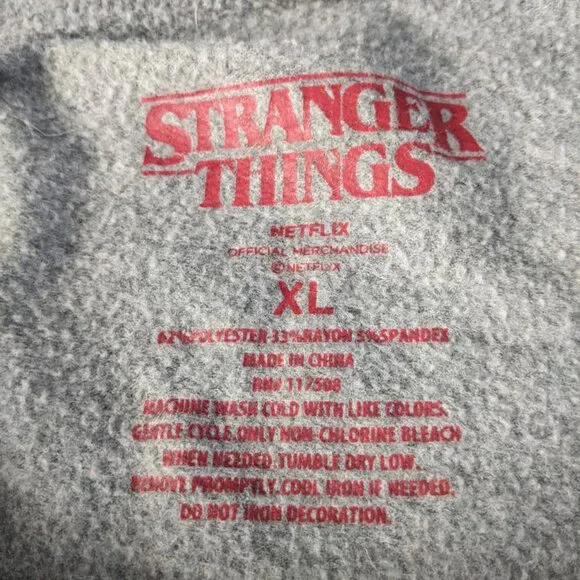 Netflix Official Stranger Things Eleven 11 Millie Bobby Brown Sz: XL Hoodie Y2K - Picture 8 of 11